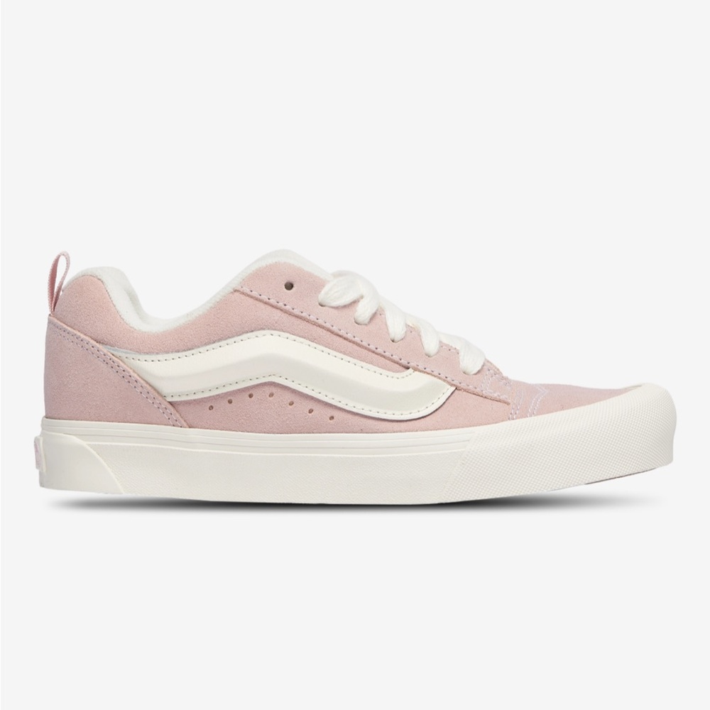 Vans Knu Skool Checkerboard White/Sepia Rose color 
VN000D22O3N NWB